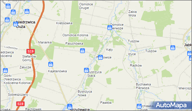 mapa Piotrowice gmina Strzyżewice, Piotrowice gmina Strzyżewice na mapie Targeo