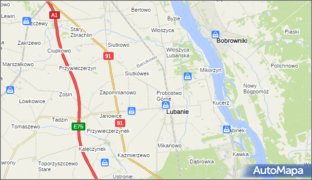 mapa Probostwo Górne, Probostwo Górne na mapie Targeo