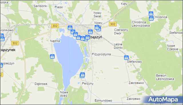 mapa Przyprostynia, Przyprostynia na mapie Targeo