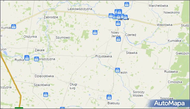 mapa Przystawka, Przystawka na mapie Targeo