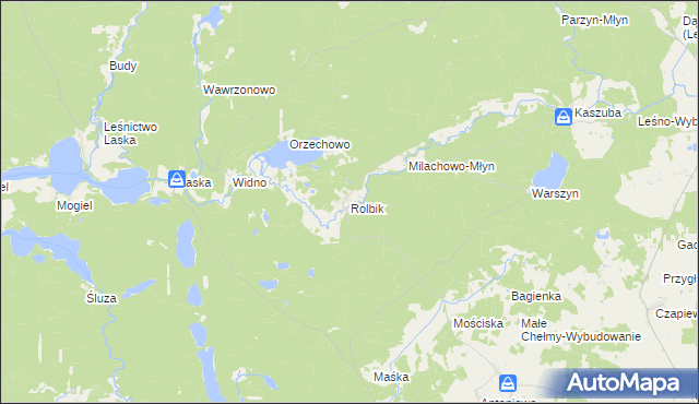 mapa Rolbik, Rolbik na mapie Targeo