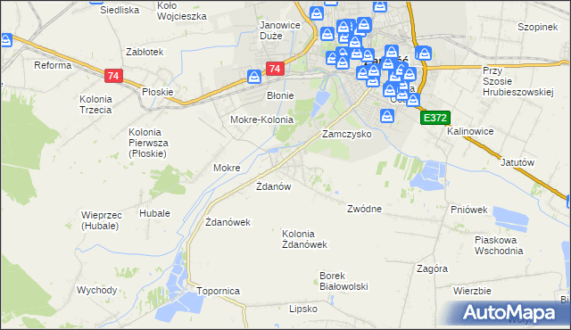 mapa Skokówka, Skokówka na mapie Targeo