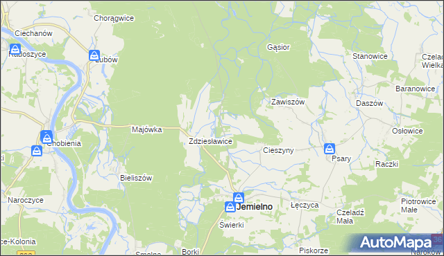 mapa Śleszów, Śleszów na mapie Targeo