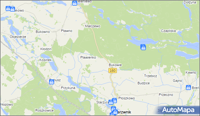 mapa Sojec, Sojec na mapie Targeo