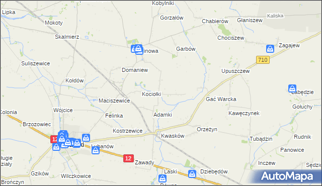 mapa Tuwalczew, Tuwalczew na mapie Targeo