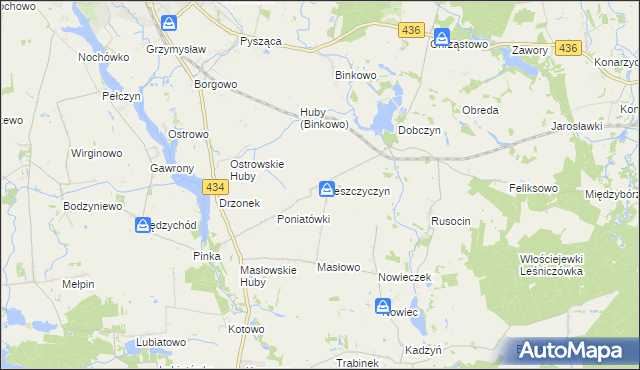 mapa Wieszczyczyn, Wieszczyczyn na mapie Targeo