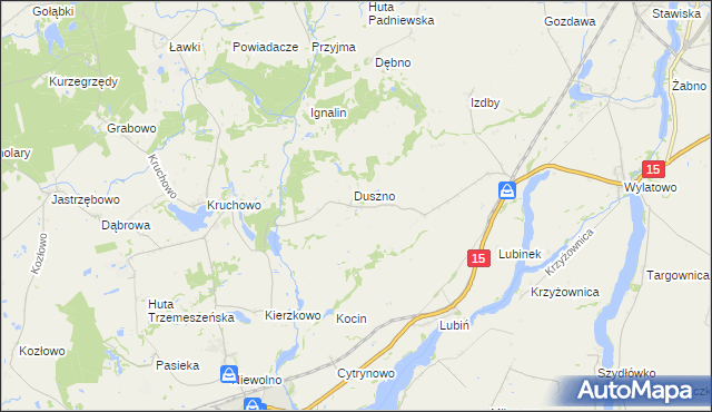 mapa Wydartowo, Wydartowo na mapie Targeo