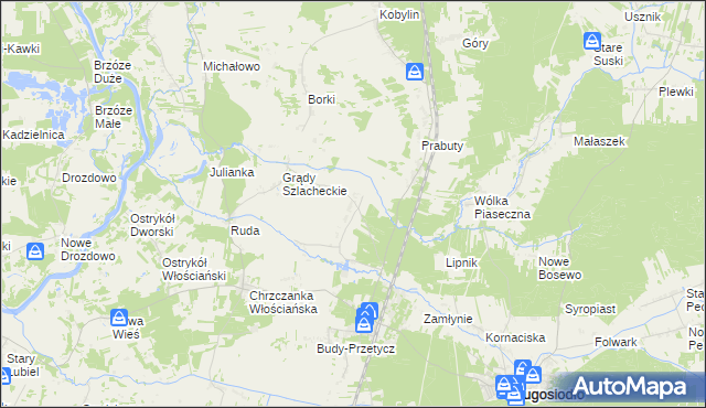 mapa Znamiączki, Znamiączki na mapie Targeo