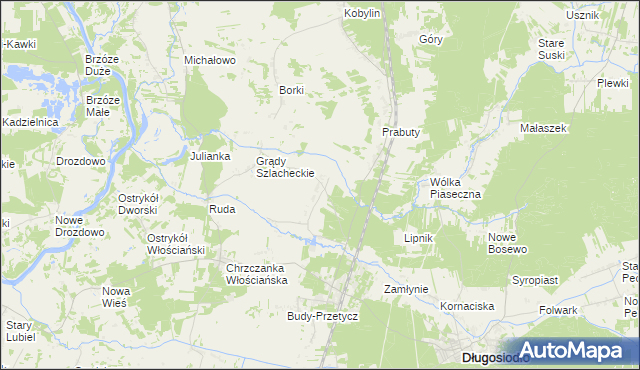 mapa Znamiączki, Znamiączki na mapie Targeo