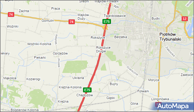 mapa Kargał-Las, Kargał-Las na mapie Targeo