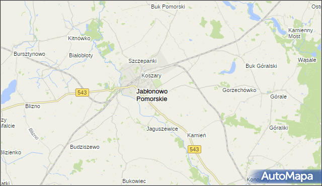 mapa Piecewo gmina Jabłonowo Pomorskie, Piecewo gmina Jabłonowo Pomorskie na mapie Targeo