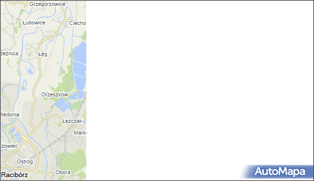 mapa Adamowice gmina Lyski, Adamowice gmina Lyski na mapie Targeo