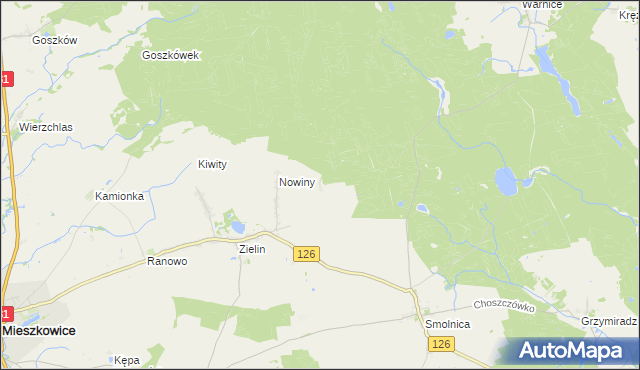 mapa Starzyn, Starzyn na mapie Targeo