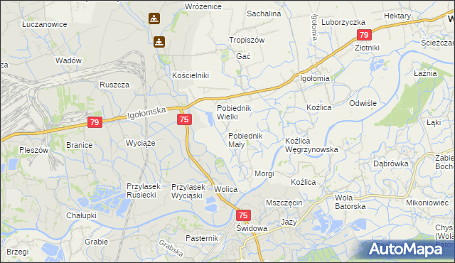 mapa Pobiednik Mały, Pobiednik Mały na mapie Targeo