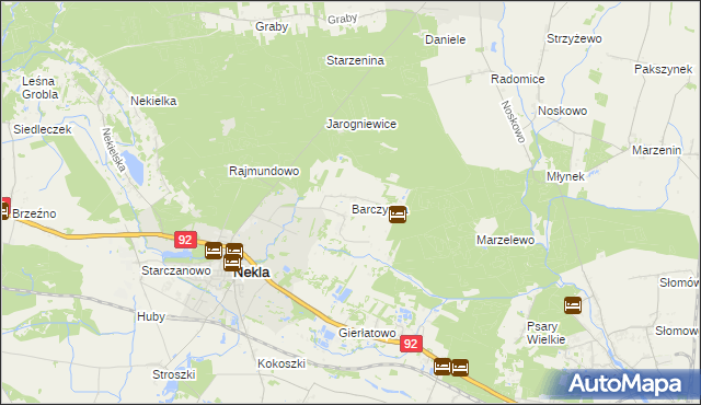 mapa Barczyzna, Barczyzna na mapie Targeo