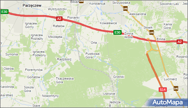 mapa Duraj, Duraj na mapie Targeo