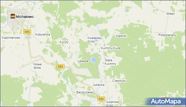 mapa Gorbacze, Gorbacze na mapie Targeo