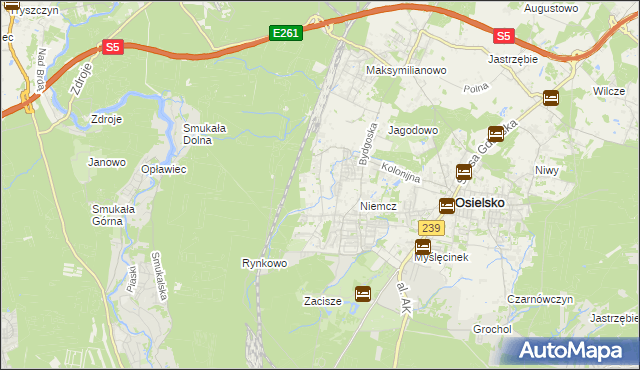 mapa Jagodowo Leśniczówka, Jagodowo Leśniczówka na mapie Targeo