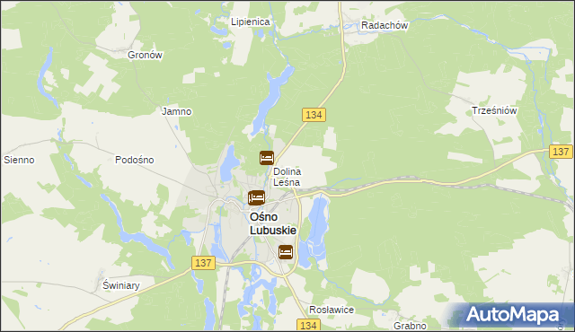 mapa Kochań, Kochań na mapie Targeo