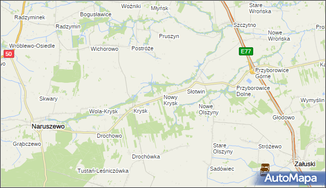 mapa Nowy Krysk, Nowy Krysk na mapie Targeo