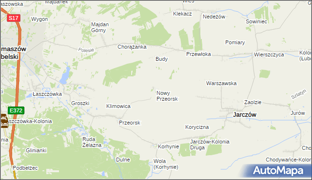 mapa Nowy Przeorsk, Nowy Przeorsk na mapie Targeo