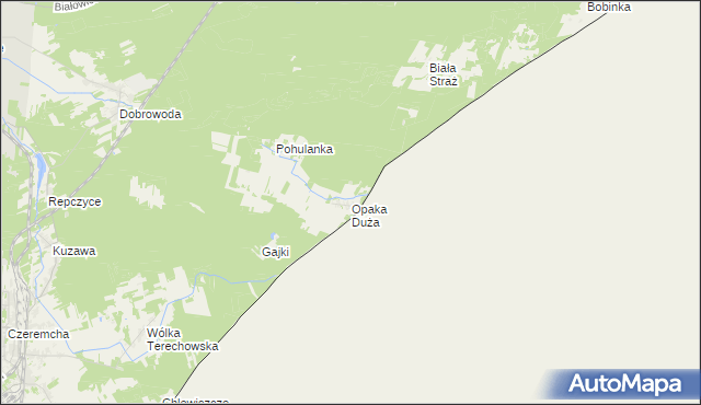 mapa Opaka Duża, Opaka Duża na mapie Targeo