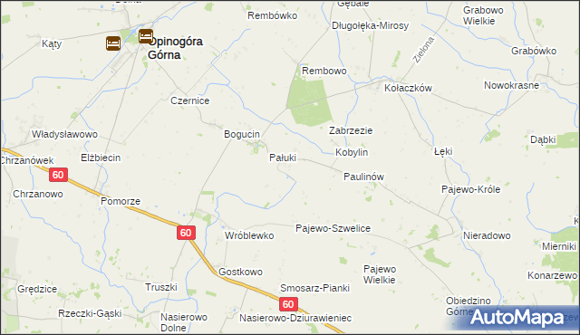 mapa Przytoka gmina Opinogóra Górna, Przytoka gmina Opinogóra Górna na mapie Targeo