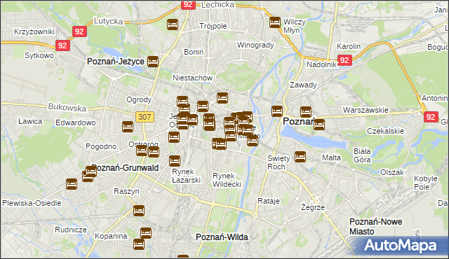 mapa Święty Marcin, Święty Marcin na mapie Targeo