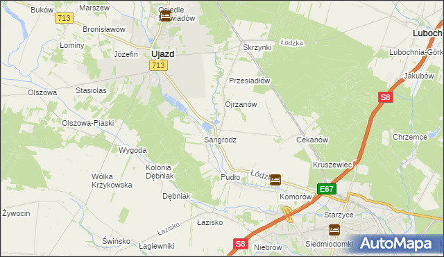 mapa Tobiasze, Tobiasze na mapie Targeo