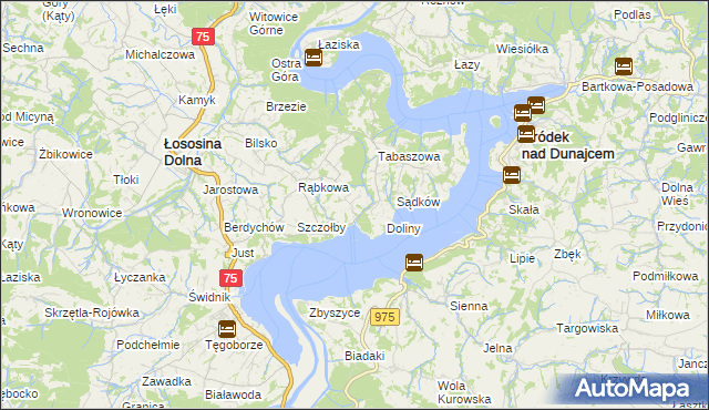 mapa Znamirowice, Znamirowice na mapie Targeo