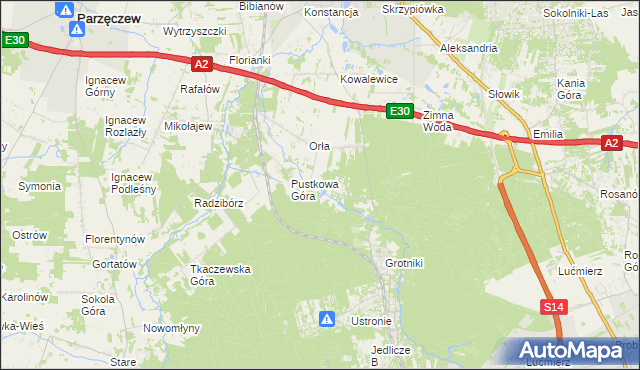 mapa Duraj, Duraj na mapie Targeo