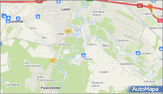 mapa Kątnik, Kątnik na mapie Targeo