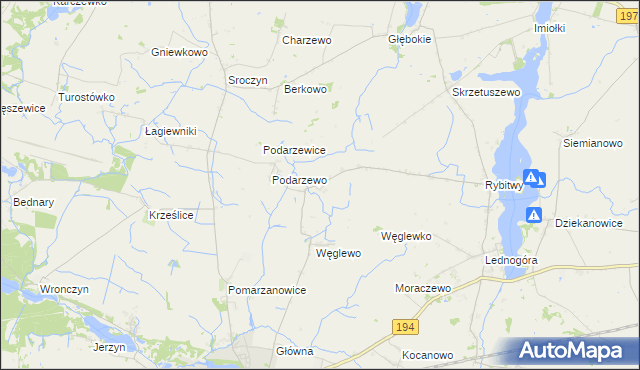 mapa Latalice, Latalice na mapie Targeo