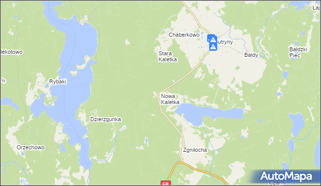 mapa Nowa Kaletka, Nowa Kaletka na mapie Targeo