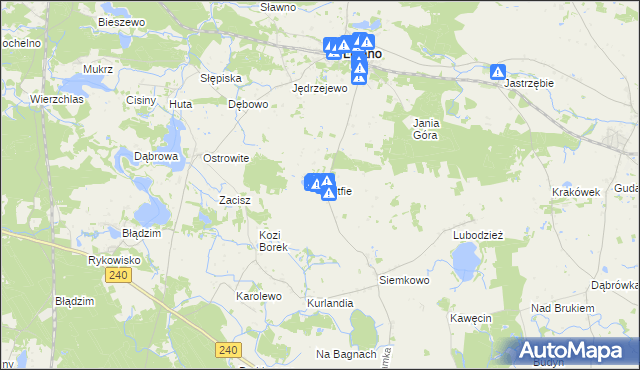 mapa Wętfie, Wętfie na mapie Targeo