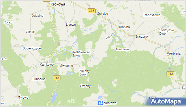 mapa Połchówko, Połchówko na mapie Targeo
