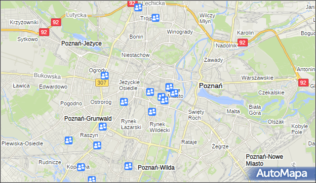 mapa Święty Marcin, Święty Marcin na mapie Targeo
