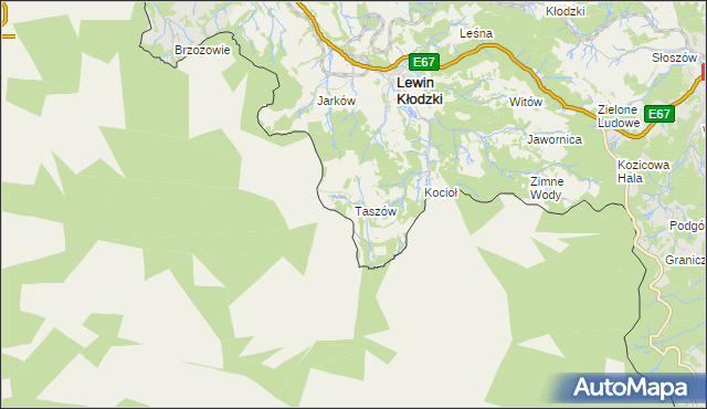 mapa Taszów, Taszów na mapie Targeo