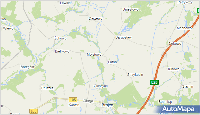 mapa Mołstówko, Mołstówko na mapie Targeo