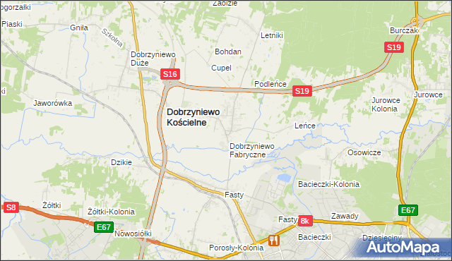mapa Nowe Aleksandrowo, Nowe Aleksandrowo na mapie Targeo