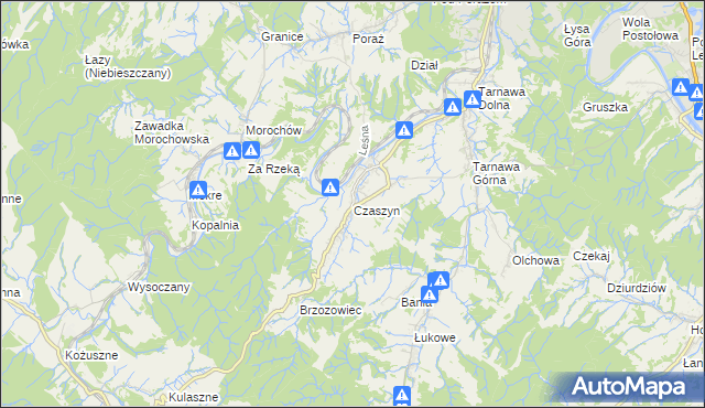 mapa Czaszyn, Czaszyn na mapie Targeo