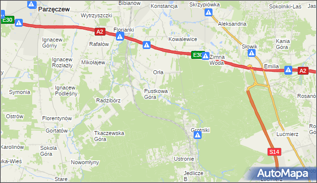 mapa Duraj, Duraj na mapie Targeo
