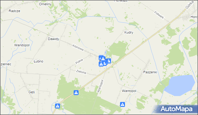 mapa Jabłoń powiat parczewski, Jabłoń powiat parczewski na mapie Targeo
