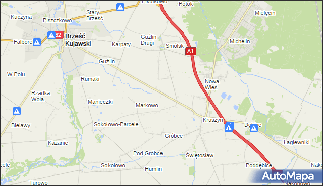 mapa Kolonia Dębice, Kolonia Dębice na mapie Targeo