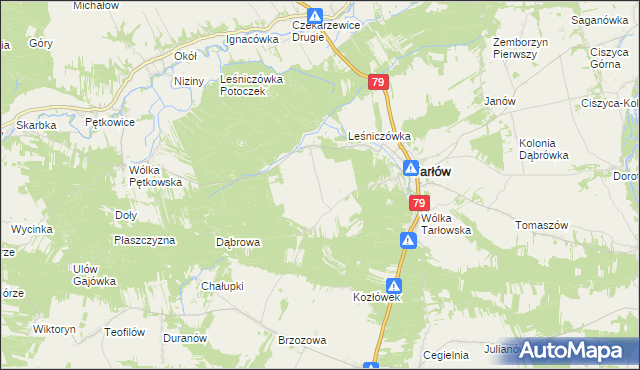 mapa Potoczek-Kolonia, Potoczek-Kolonia na mapie Targeo