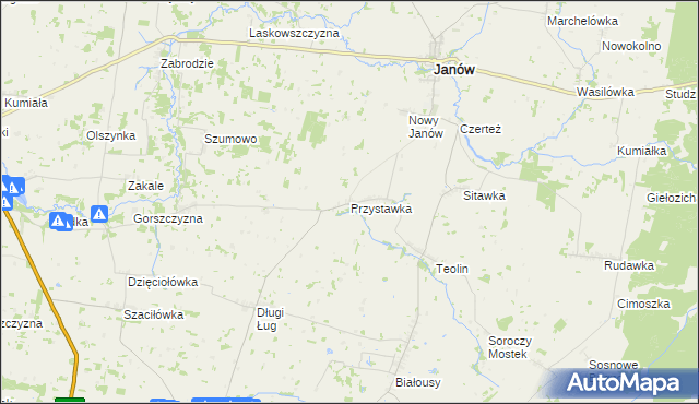 mapa Przystawka, Przystawka na mapie Targeo