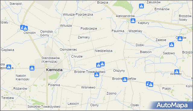 mapa Tydówka, Tydówka na mapie Targeo
