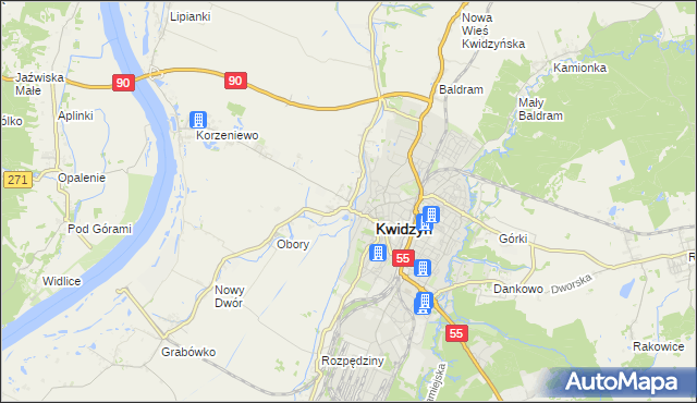 mapa Mareza, Mareza na mapie Targeo