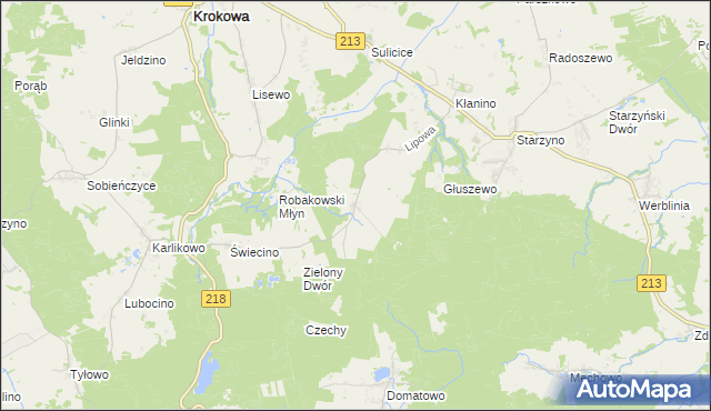 mapa Połchówko, Połchówko na mapie Targeo