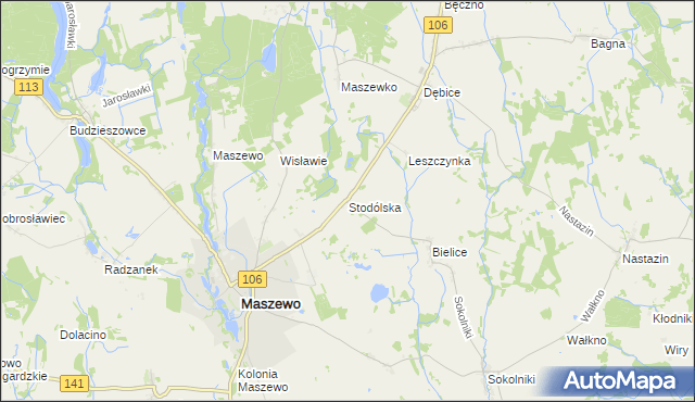 mapa Stodólska, Stodólska na mapie Targeo